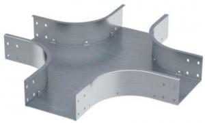 ISXM360KC | Ответвитель Х-образный 600х30, 1.5мм (с метизами), нержавеющая сталь