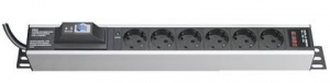 R5V12PIOPCDC19 | Блок распределения питанияя вертикальный для 19" шкафов, 16A 12 Х C19, индикатор питания, тока, защи