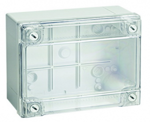 54020I | Коробка ответвит. с гладкими стенками, прозрачная, IP56, 150х110х70мм