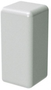 00580R | LM 22x10 Заглушка белая (розница 4 шт в пакете, 20 пакетов в коробке)