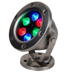 Светильник подводный СПП-18-LED-RGB