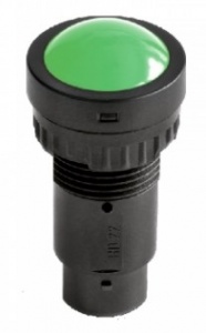 ASL0S23RG230 | Индикатор сферический, винт. подкл., уст.размер 22/30, круг., LL, крас./зел., 230В,
