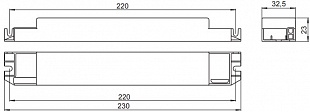 Блок аварийного питания BS-STABILAR2-81-B3-UNI BOX IP30 (1,0-65 W / =190-260 V) a25378