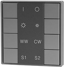 Кнопочная панель (1 группа), ССТ контроль, металлический корпус, серый DA-SW-TW-PG DA-SW-TW-PG